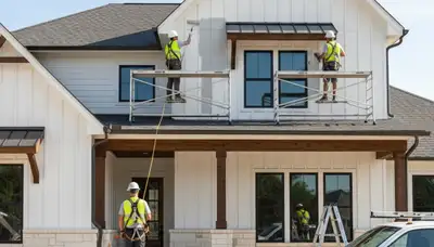 Allen, TX painting team providing professional interior and exterior house painting services
