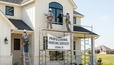 Allen, TX painting company providing professional interior and exterior painting services
