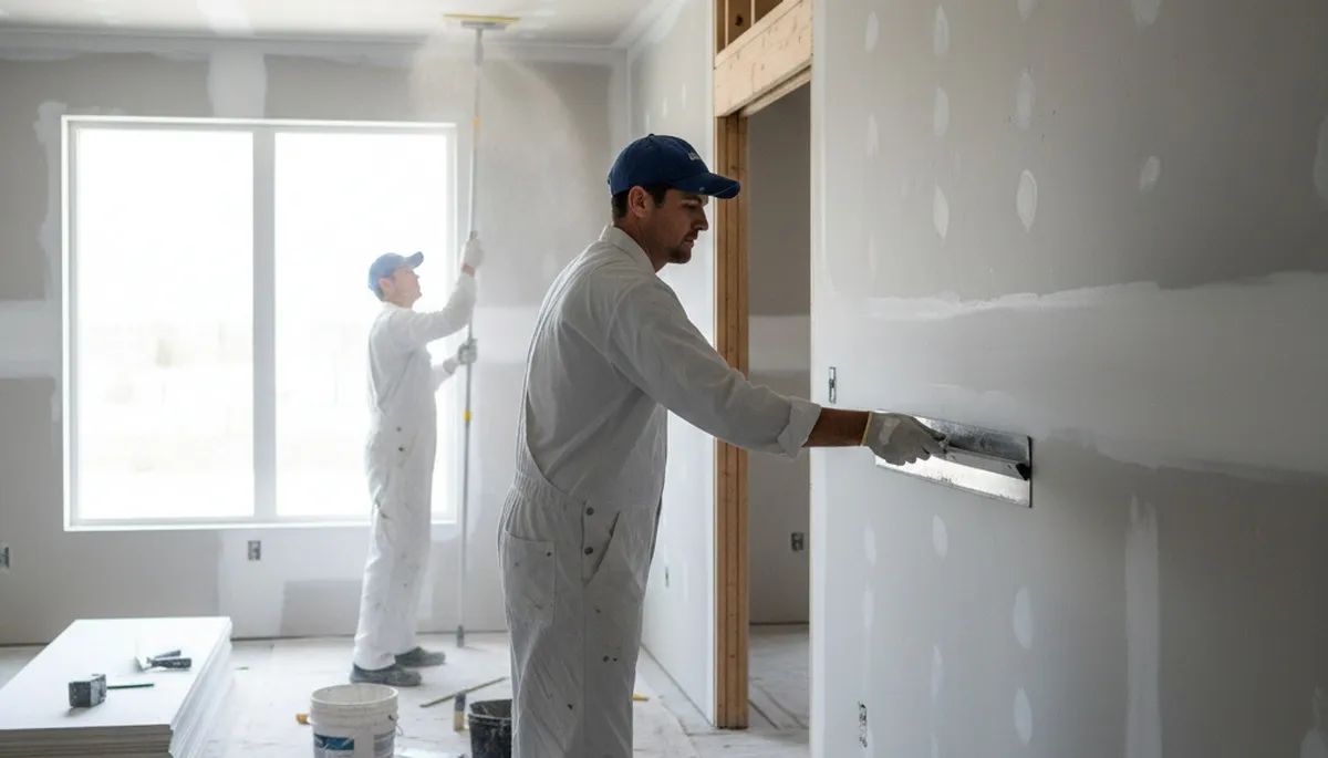 Drywall repair in Allen, TX for cracks, holes, and water damage by Allen Paint Pros