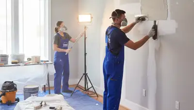Drywall repair services in Allen, TX for cracks, holes, and water damage by Allen Paint Pros