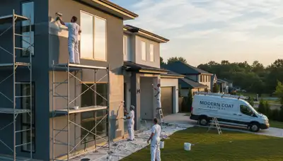 Exterior house painting in Allen, TX for durable protection and curb appeal