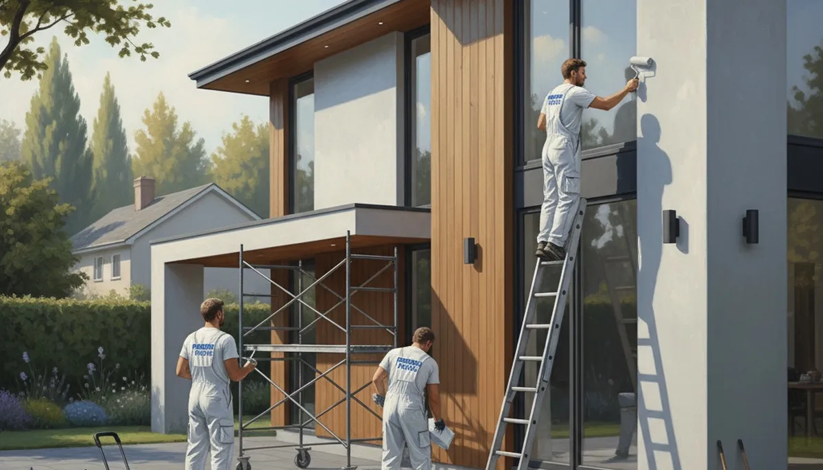 House painting service in Allen, TX by Allen Paint Pros for durable, updated home finishes