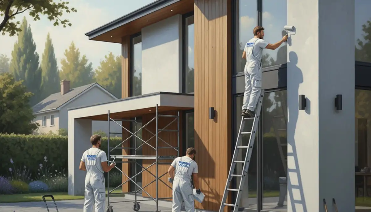 House painting service in Allen, TX by Allen Paint Pros for durable, updated home finishes