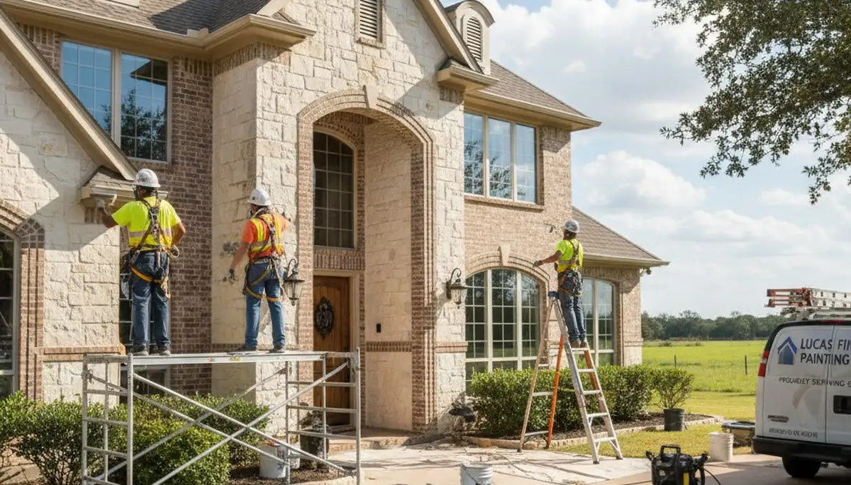 Professional painters serving Allen, TX for interior and exterior painting projects