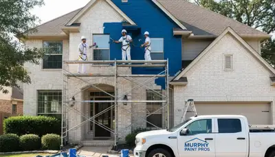 Allen, TX painting contractor providing professional interior and exterior painting services