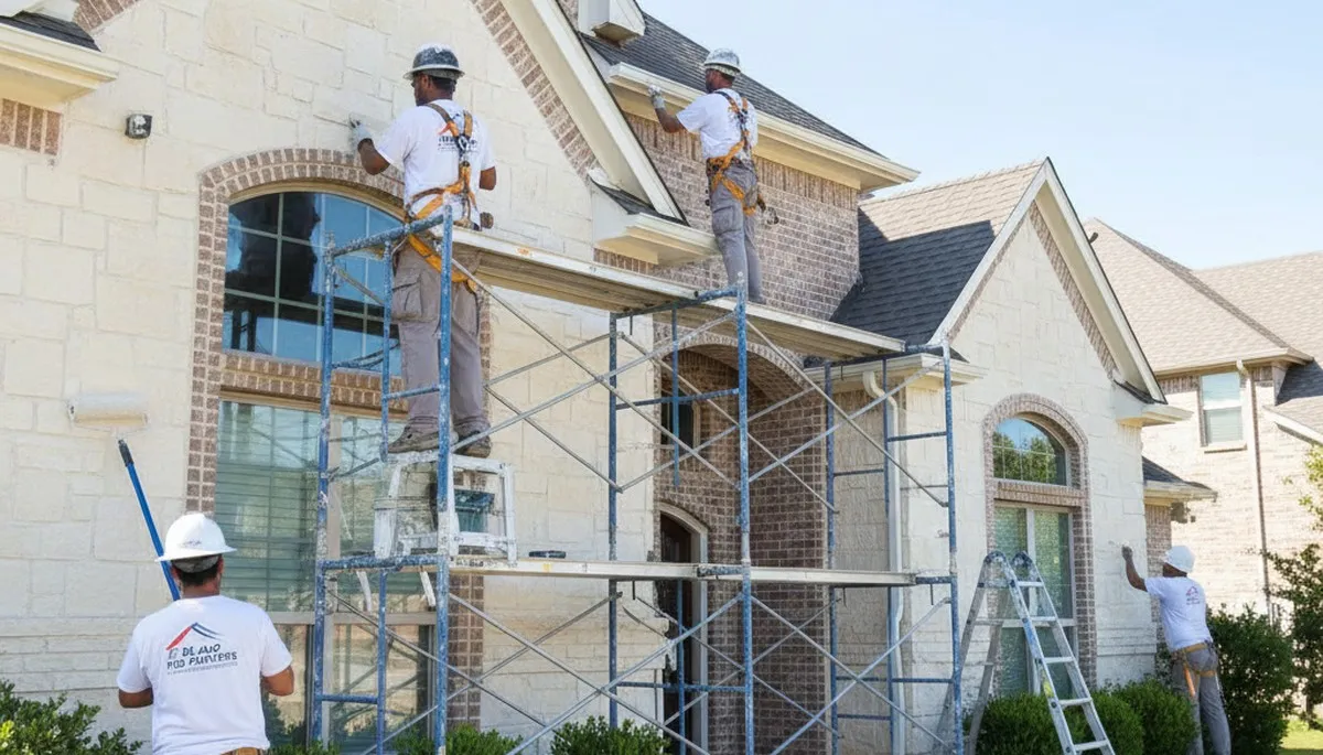 Allen, TX painting crew providing professional interior and exterior house painting services