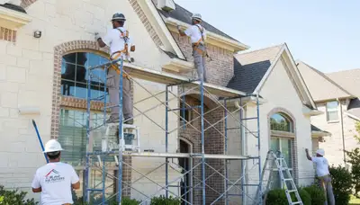 Allen, TX painting crew providing professional interior and exterior house painting services