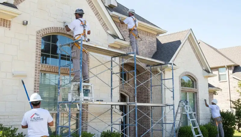 Allen, TX painting crew providing professional interior and exterior house painting services