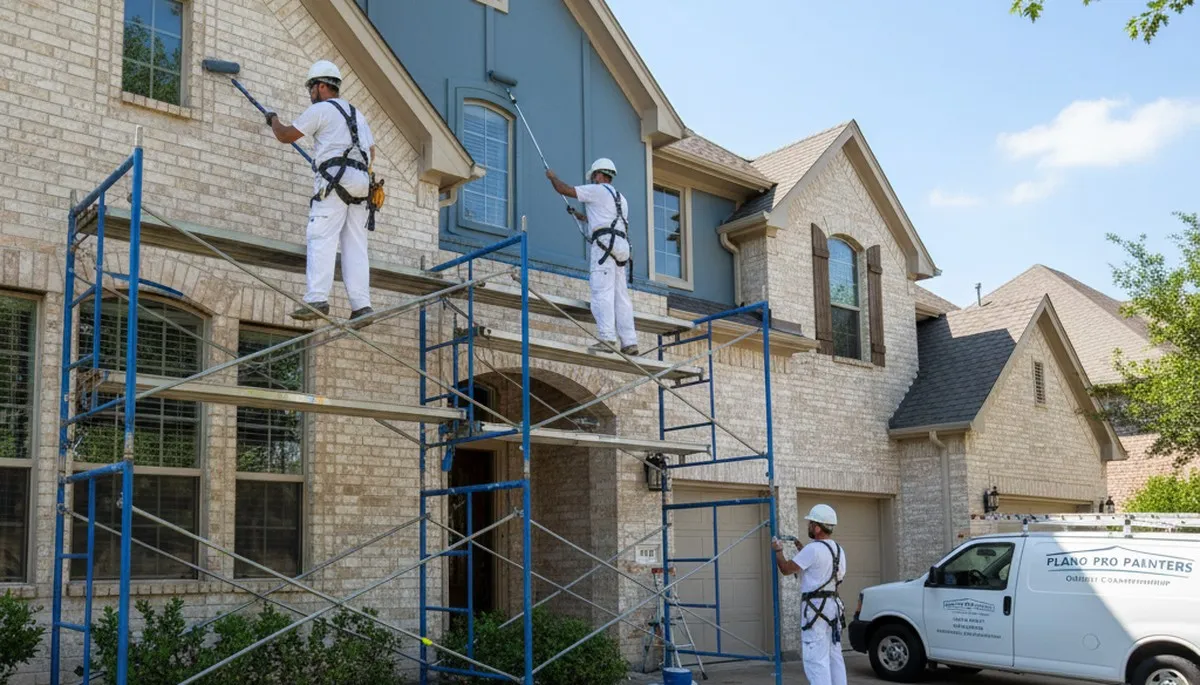 Painting contractor serving Allen, TX for interior and exterior home painting services