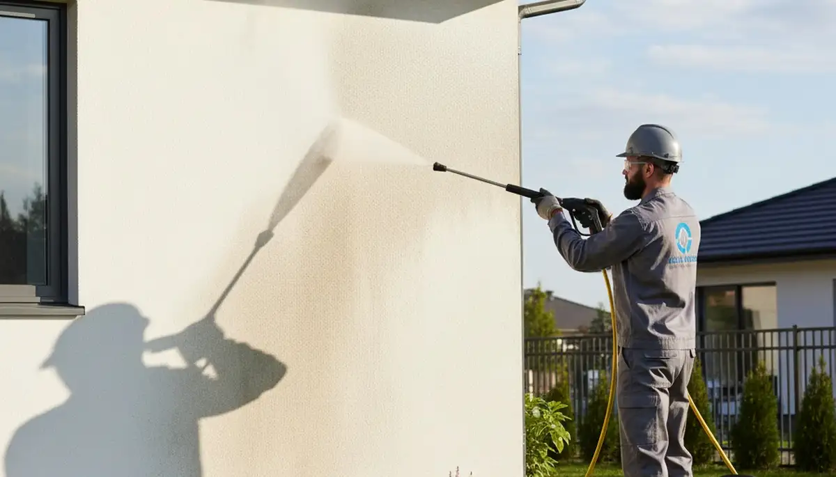 Pressure cleaning service in Allen, TX for removing dirt, mildew, and buildup from exterior surfaces