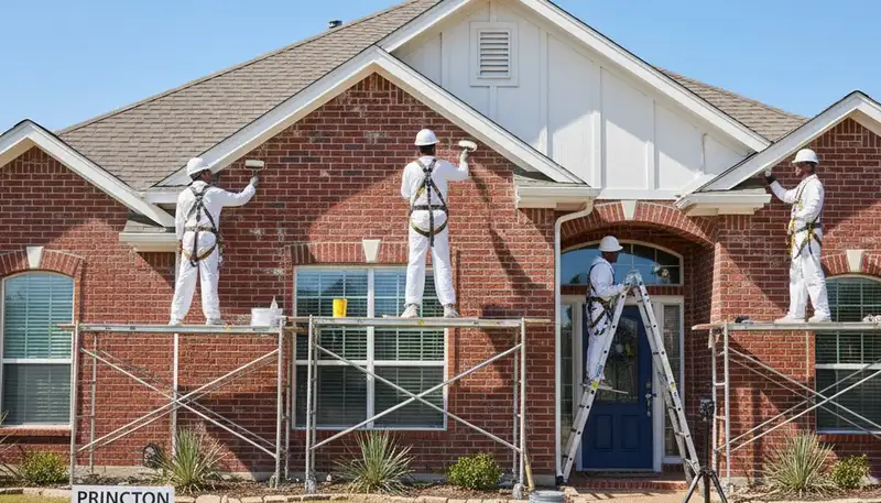 Professional painting service in Allen, TX for interior and exterior home painting