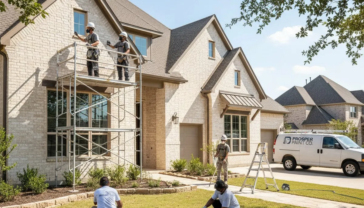 Painting contractor serving Allen, TX for interior and exterior residential painting services