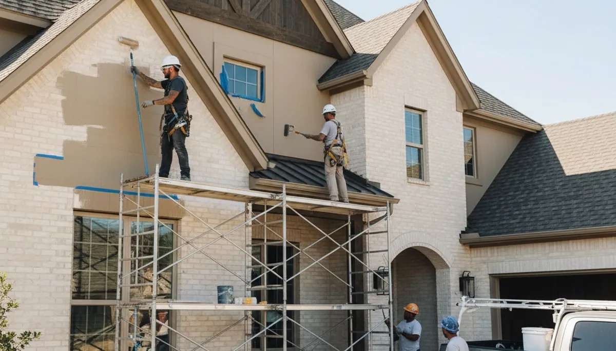 Allen, TX painting service team delivering professional interior and exterior house painting