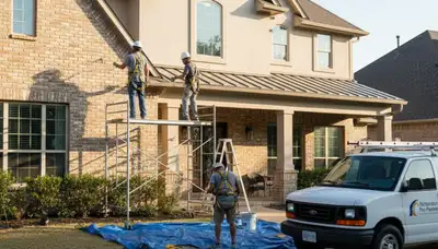 Allen, TX painting contractor delivering professional interior and exterior painting services