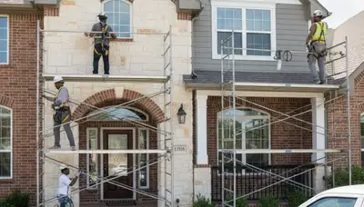 Painting contractor in Allen, TX providing professional interior and exterior house painting services