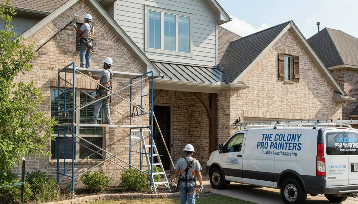 Professional painter serving Allen, TX with quality residential and commercial painting services