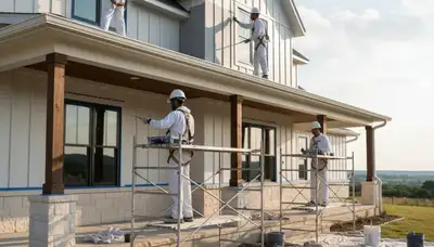 Allen, TX painting contractor providing professional interior and exterior painting services