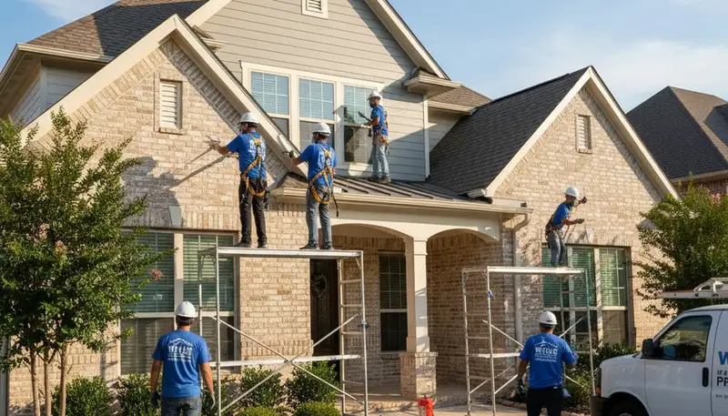 Professional painting services in Allen, TX for residential and commercial properties