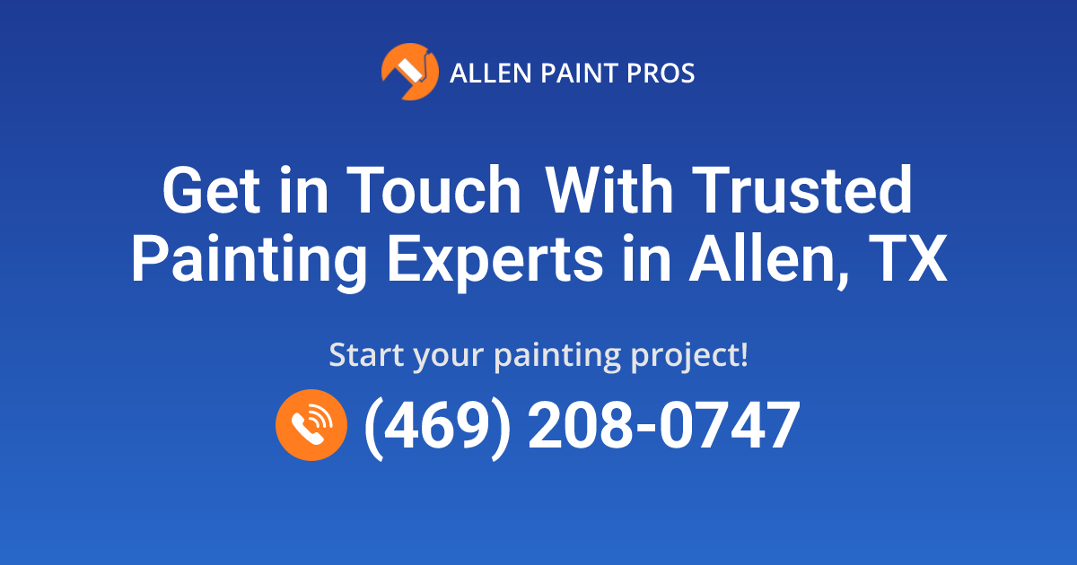Allen, TX Painting Contact Information | Allen Paint Pros